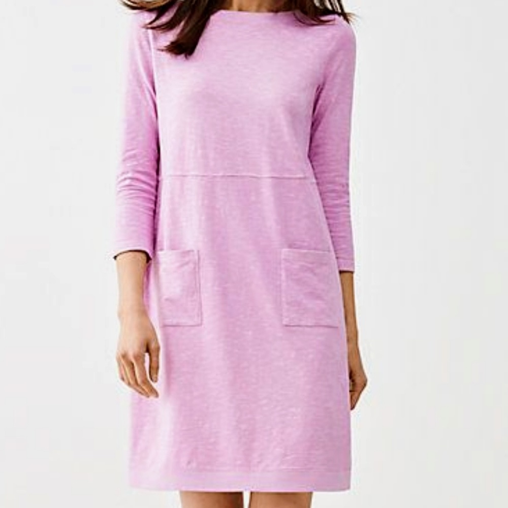 J.Jill‎ colorwashed shirt dress sweatshirt sm j jil
